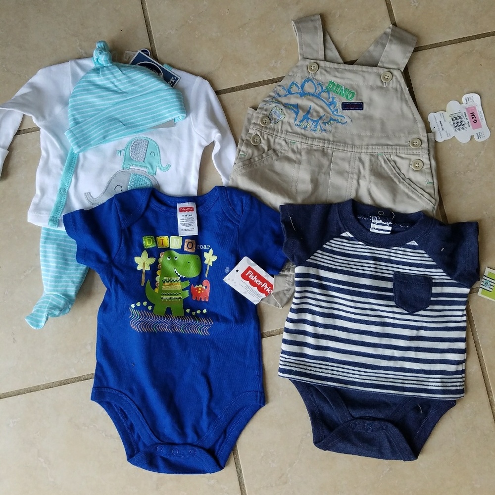 0-3m boy lot NWT
